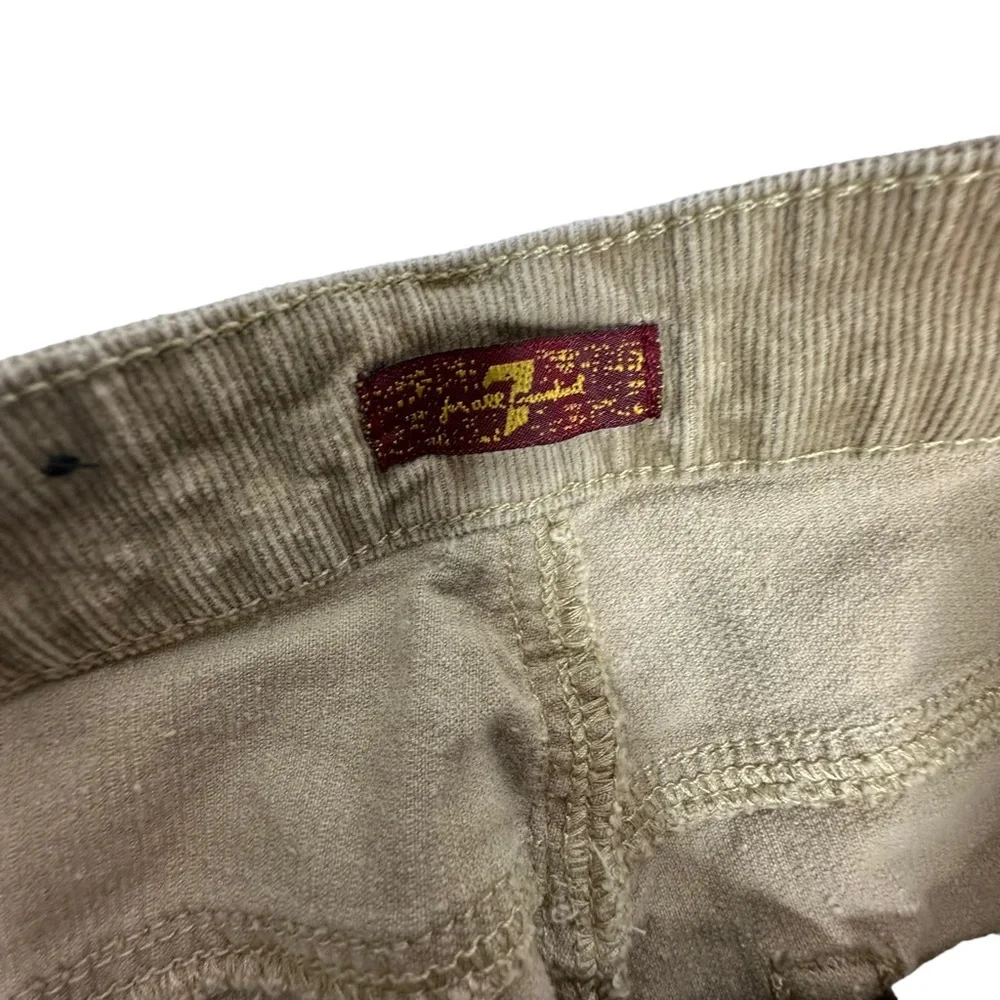 Boys 7 For All Mankind khaki Color Corduroy Pants 14